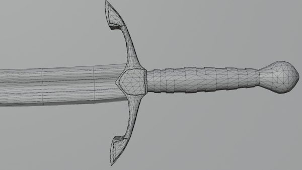 Khora sword with Excalibur handle