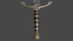 Khora sword with Excalibur handle