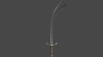 Khora sword with Excalibur handle
