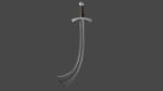 Khora sword with Falchion handle