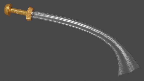 Khora sword with langsax handle