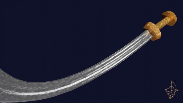 Khora sword with langsax handle