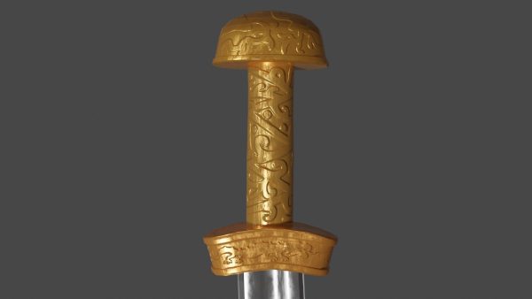 Khora sword with langsax handle
