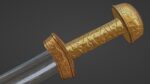 Khora sword with langsax handle