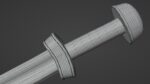 Khora sword with langsax handle