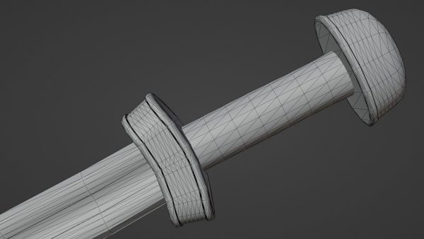 Khora sword with langsax handle