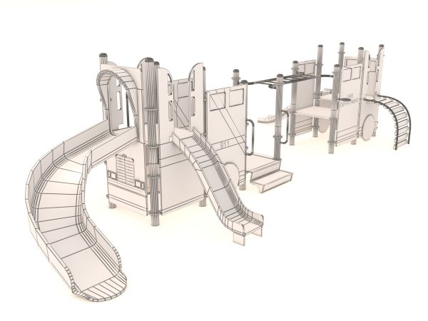 Kids Playground -  Fire Department Theme