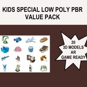 KIDS SPECIAL LOW POLY PBR VALUE PACK