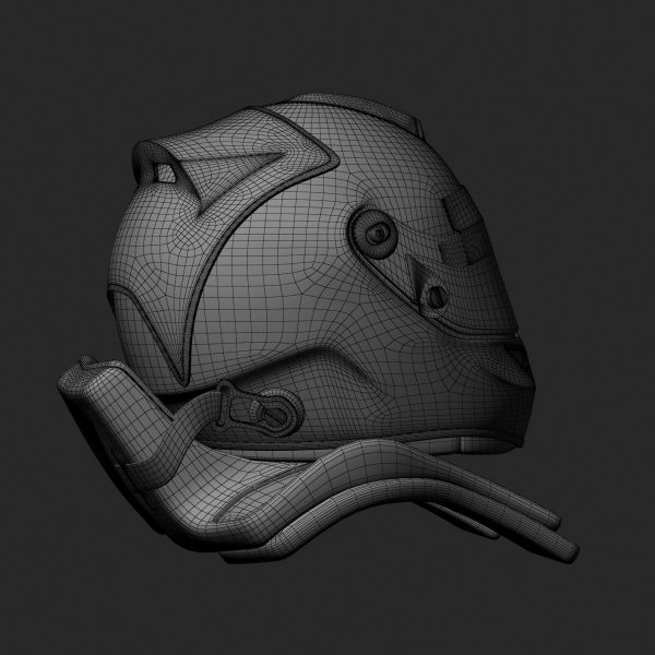 Kimi Raikkonen 2014 style Racing helmet