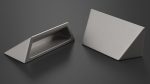 Kitchen Cabinet Handle Bin Pull Closed Silver