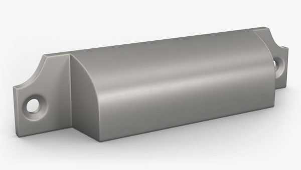 Kitchen Cabinet Handle Bin Pull Silver