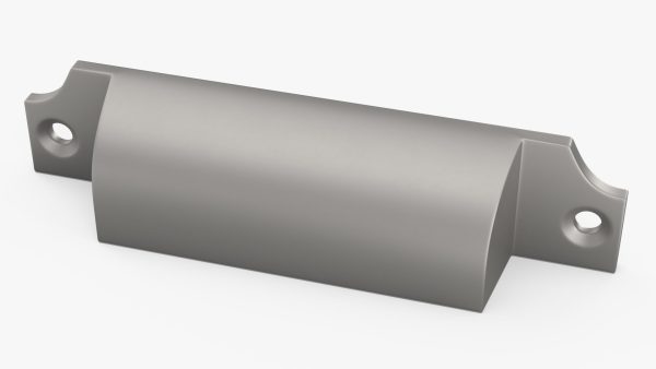 Kitchen Cabinet Handle Bin Pull Silver