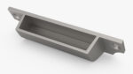Kitchen Cabinet Handle Bin Pull Silver