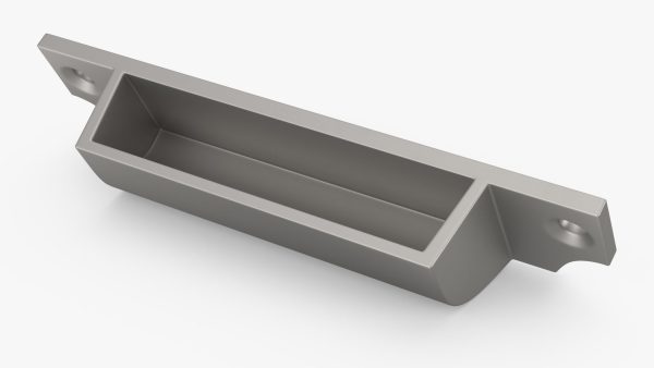 Kitchen Cabinet Handle Bin Pull Silver