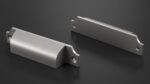 Kitchen Cabinet Handle Bin Pull Silver