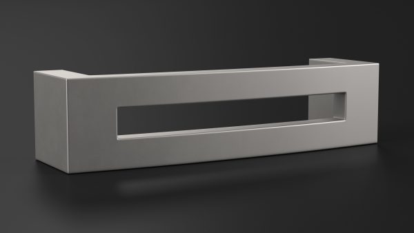 Kitchen Cabinet Handle Flat Silver