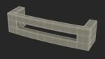 Kitchen Cabinet Handle Flat Silver