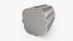 Kitchen Cabinet Handle Knob Designed Silver