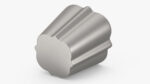 Kitchen Cabinet Handle Knob Designed Silver