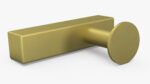 Kitchen Cabinet Handle Knob Rectangular Bronze
