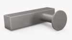 Kitchen Cabinet Handle Knob Rectangular Silver