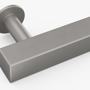 Kitchen Cabinet Handle Knob Rectangular Silver