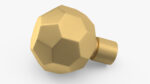 Kitchen Cabinet Handle Knob Spherical Bronze