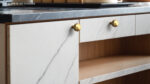 Kitchen Cabinet Handle Knob Spherical Bronze