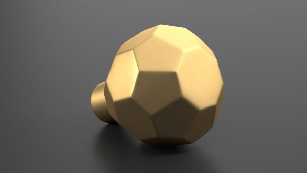 Kitchen Cabinet Handle Knob Spherical Bronze