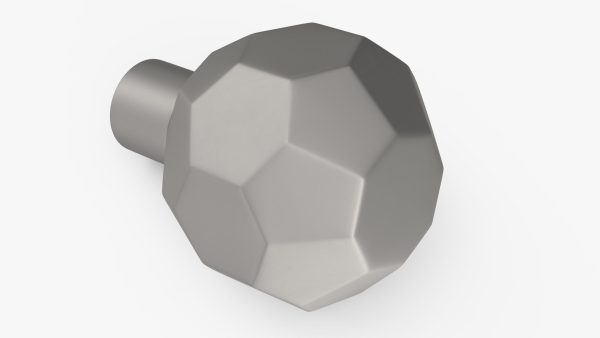Kitchen Cabinet Handle Knob Spherical Silver