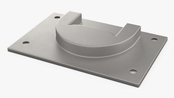 Kitchen Cabinet Handle Recessed Silver