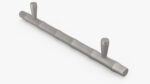 Kitchen Cabinet Handle T-Bar Designed Silver