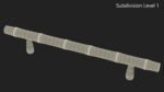 Kitchen Cabinet Handle T-Bar Designed Silver