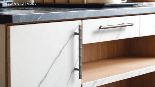 Kitchen Cabinet Handle T-Bar Designed Silver