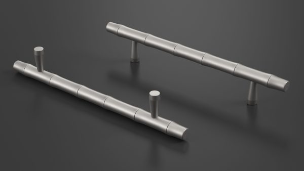 Kitchen Cabinet Handle T-Bar Designed Silver