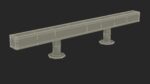 Kitchen Cabinet Handle T-Bar Silver