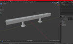 Kitchen Cabinet Handle T-Bar Silver