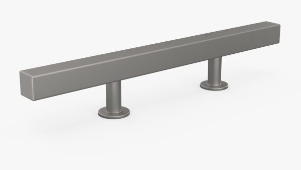 Kitchen Cabinet Handle T-Bar Silver