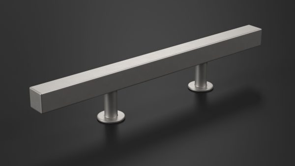 Kitchen Cabinet Handle T-Bar Silver