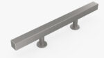 Kitchen Cabinet Handle T-Bar Silver