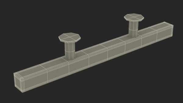 Kitchen Cabinet Handle T-Bar Silver
