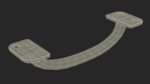 Kitchen Cabinet Handle Traditional Silver
