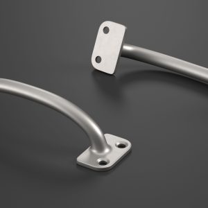 Kitchen Cabinet Handle Traditional Silver