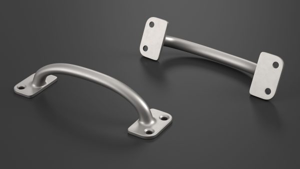 Kitchen Cabinet Handle Traditional Silver