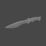 Kitchen Knife 02