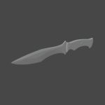 Kitchen Knife 04