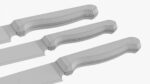 Kitchen knifes various sizes
