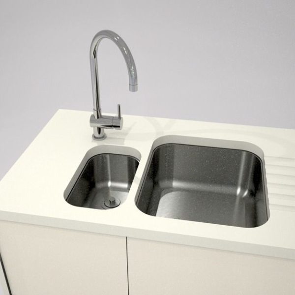 kitchen sink double inset 2