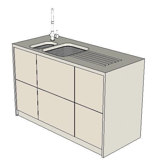 kitchen sink double inset 2