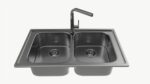 Kitchen Sink Faucet 05 stainless steel